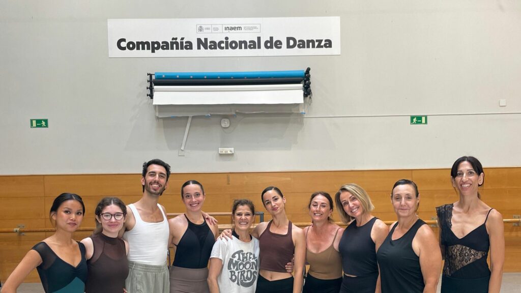 Alumnos de Linēa Danza en la Compañía Nacional de Danza